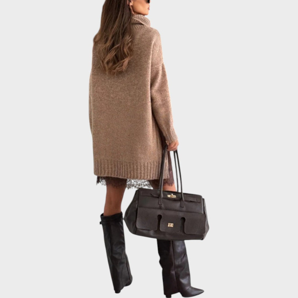 SARA™ | CONJUNTO DE JERSEY Y VESTIDO