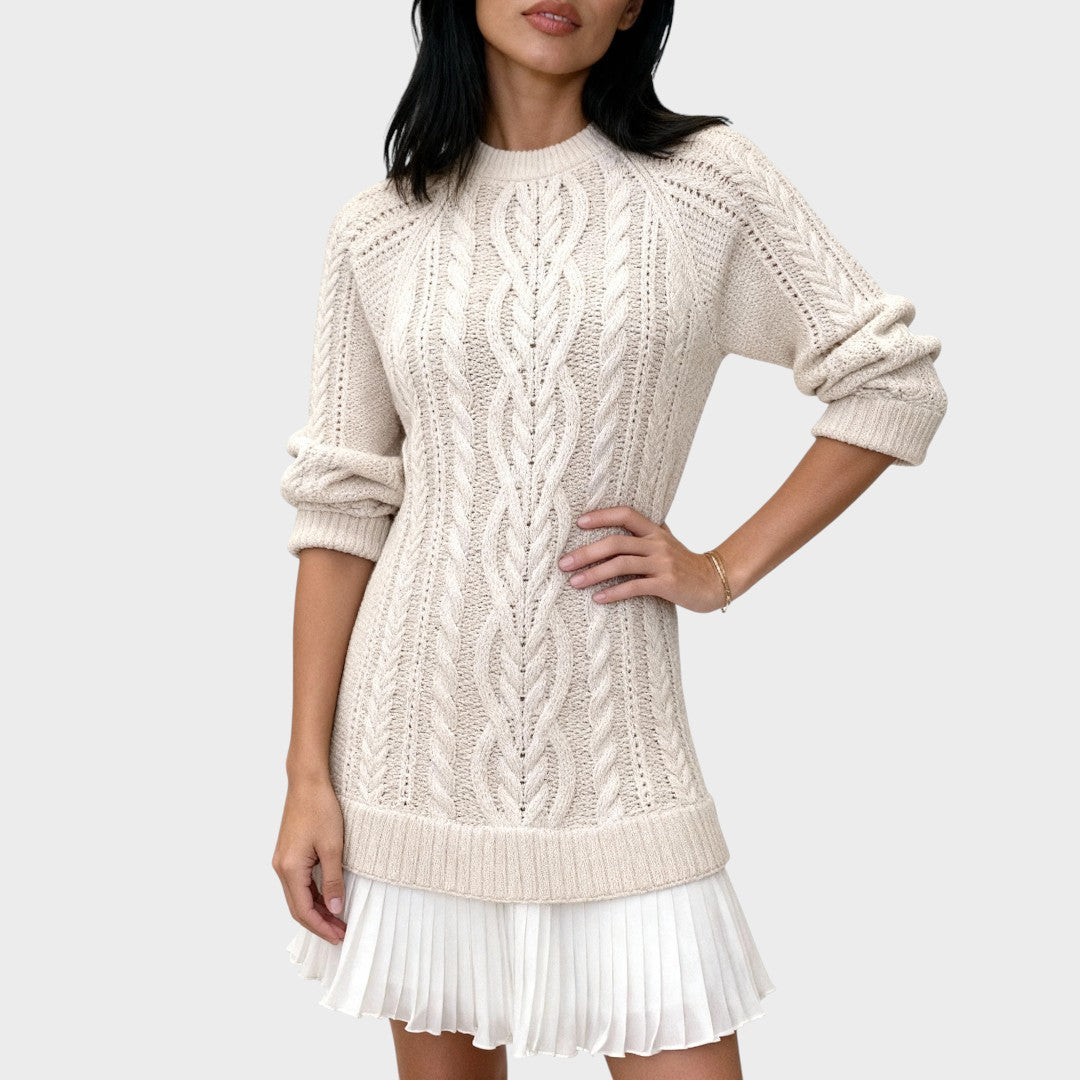 VALERIA™ | VESTIDO DE PUNTO EN TELA