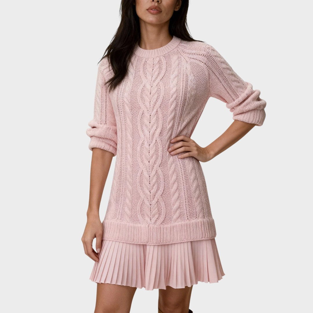 VALERIA™ | VESTIDO DE PUNTO EN TELA