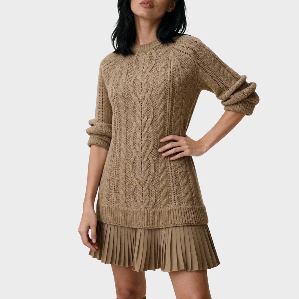 VALERIA™ | VESTIDO DE PUNTO EN TELA