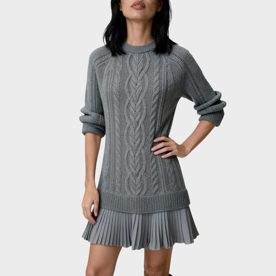 VALERIA™ | VESTIDO DE PUNTO EN TELA