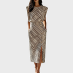 Amailia | Vestido midi con abertura lateral