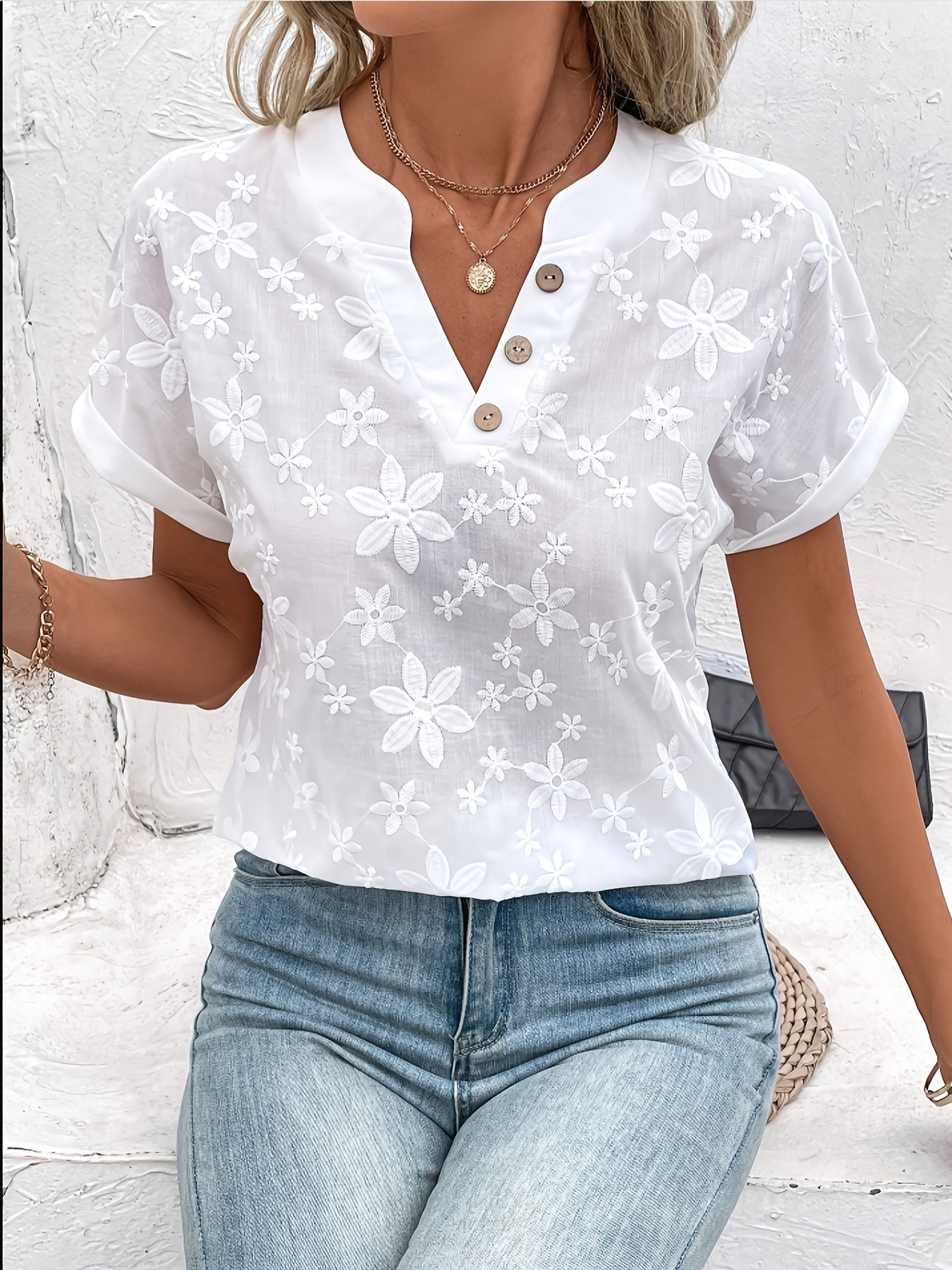 Marlene – Blusa bordada