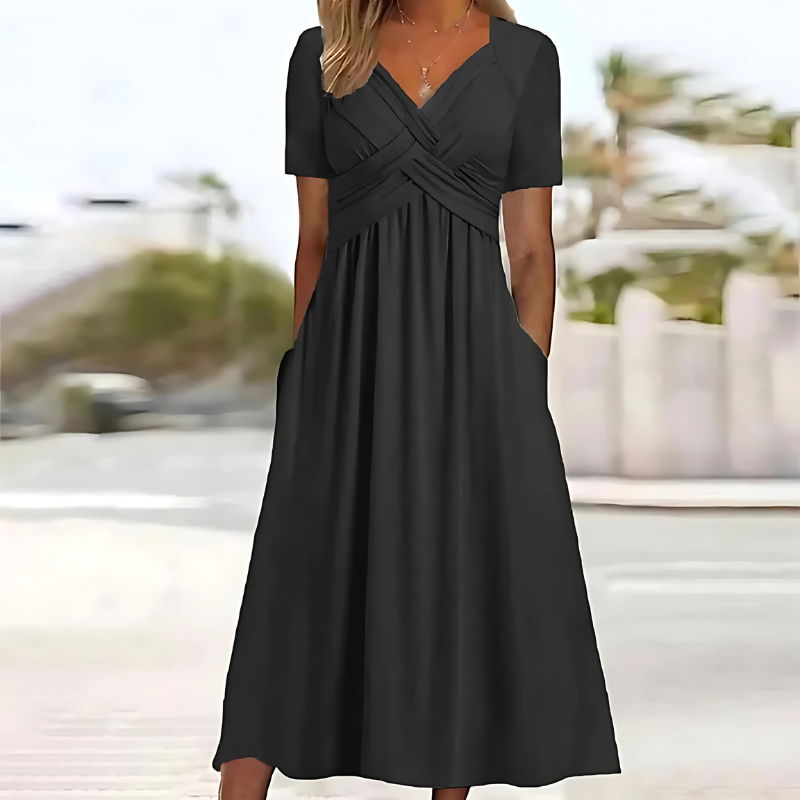 Leia | Vestido elegante con cobertura abdominal