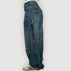 MICHELLE – PANTALONES CARGO CON BRILLO
