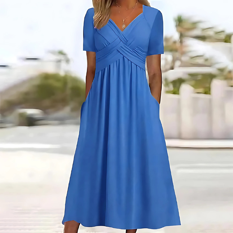 Evelyn | Vestido elegante con cobertura abdominal