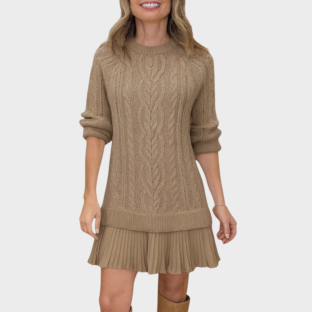 VALERIA™ | VESTIDO DE PUNTO EN TELA