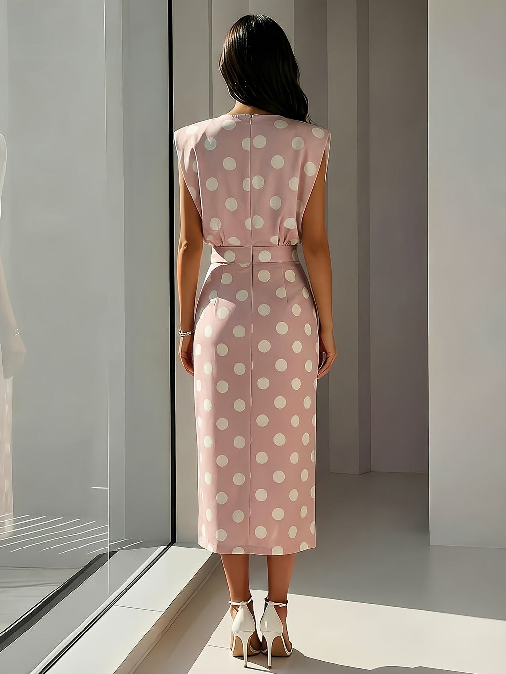 Amailia | Vestido midi con abertura lateral