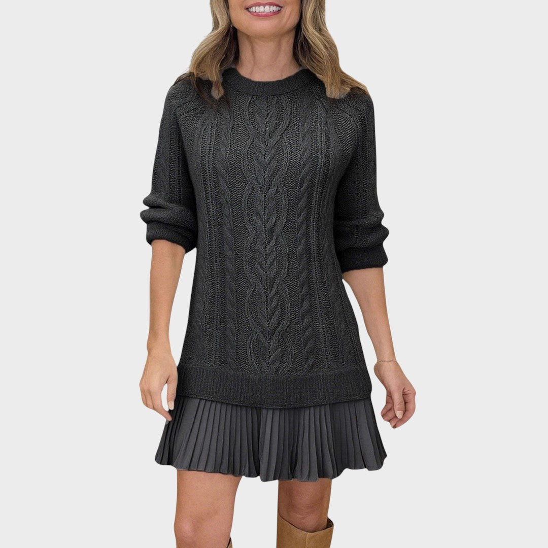 VALERIA™ | VESTIDO DE PUNTO EN TELA