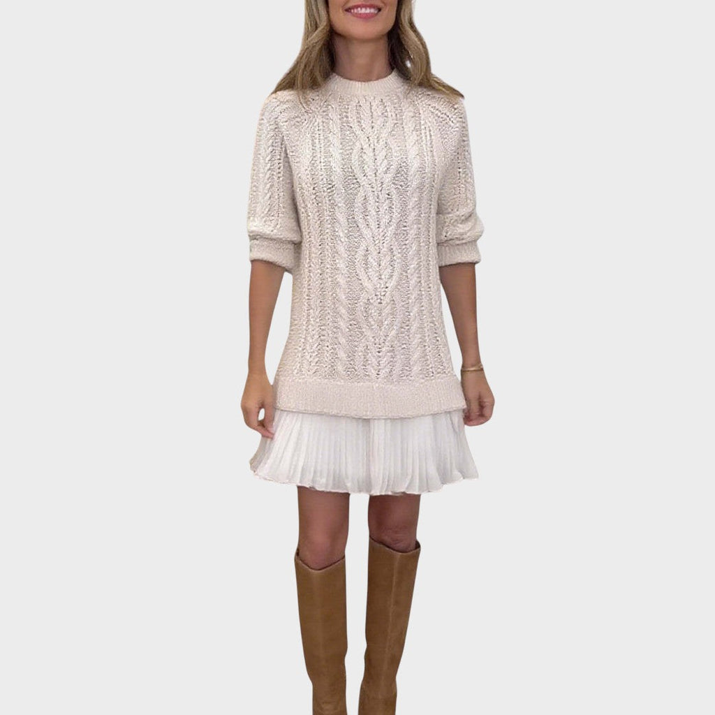 VALERIA™ | VESTIDO DE PUNTO EN TELA