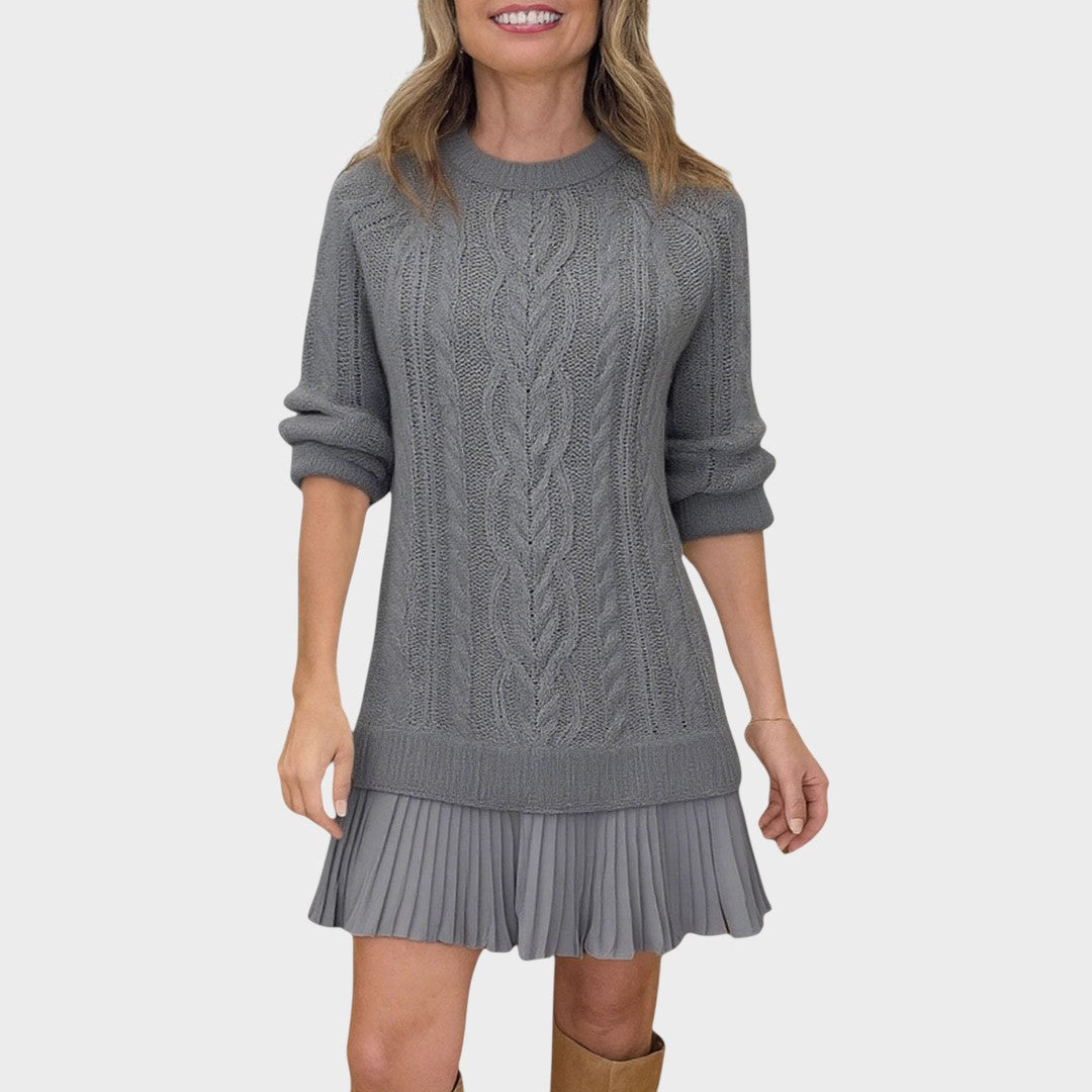 VALERIA™ | VESTIDO DE PUNTO EN TELA