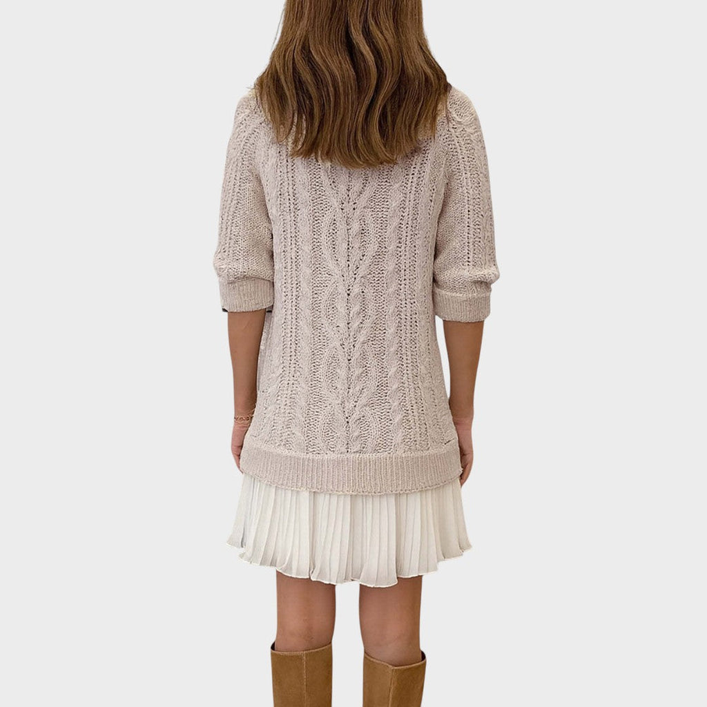 VALERIA™ | VESTIDO DE PUNTO EN TELA