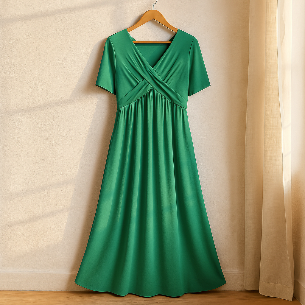Evelyn | Elegant Dress with Tummy Coverage
