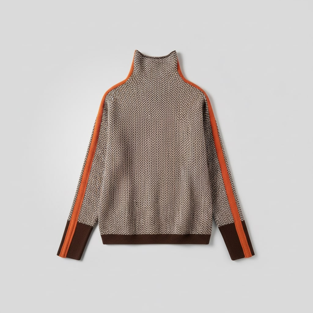 SOFÍA™ | JERSEY DE CUELLO ALTO LUXE
