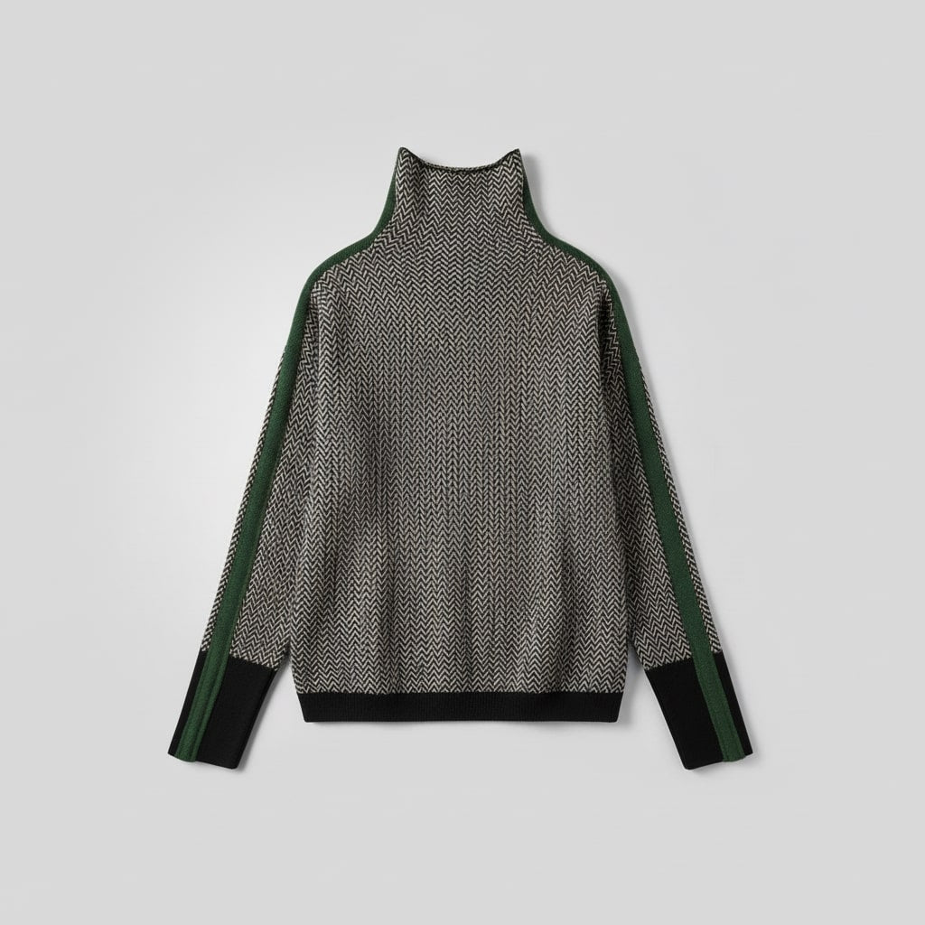 SOFÍA™ | JERSEY DE CUELLO ALTO LUXE