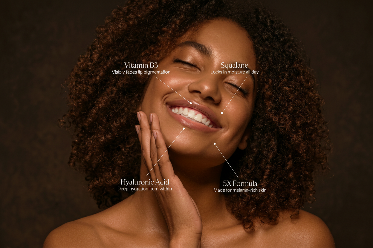 Tratamiento labial Meloria — Bálsamo de vitamina B3
