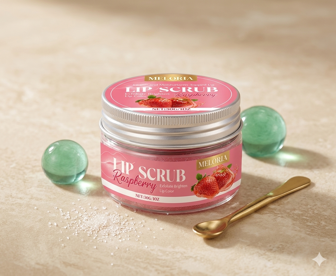 Meloria - Exfoliante labial de fresa