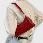 Olivia - Bolso de Piel Brillante