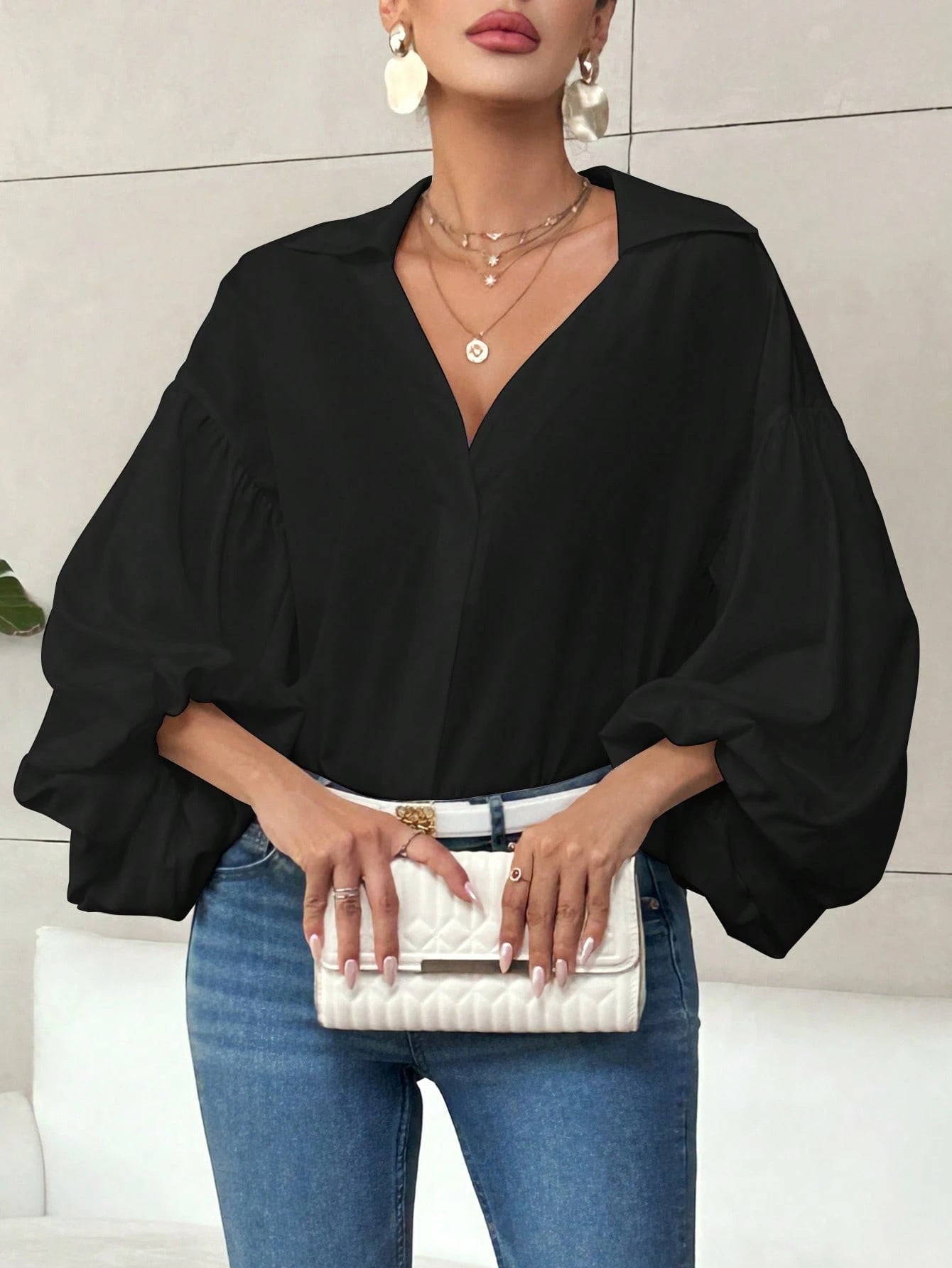 Dolira – Blusa de lunares