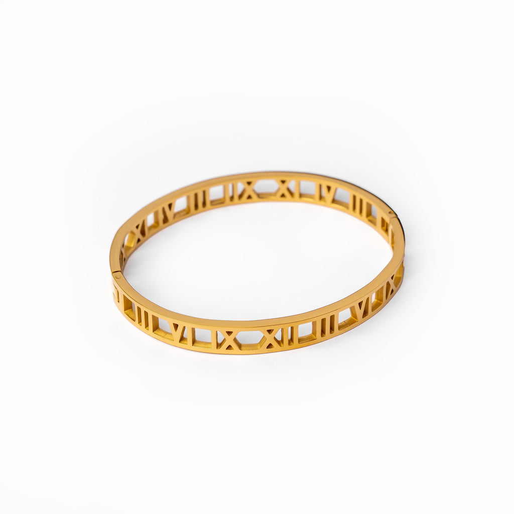 Pulsera de oro numérica