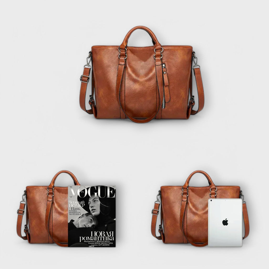 Olivia - Bolso grande de cuero