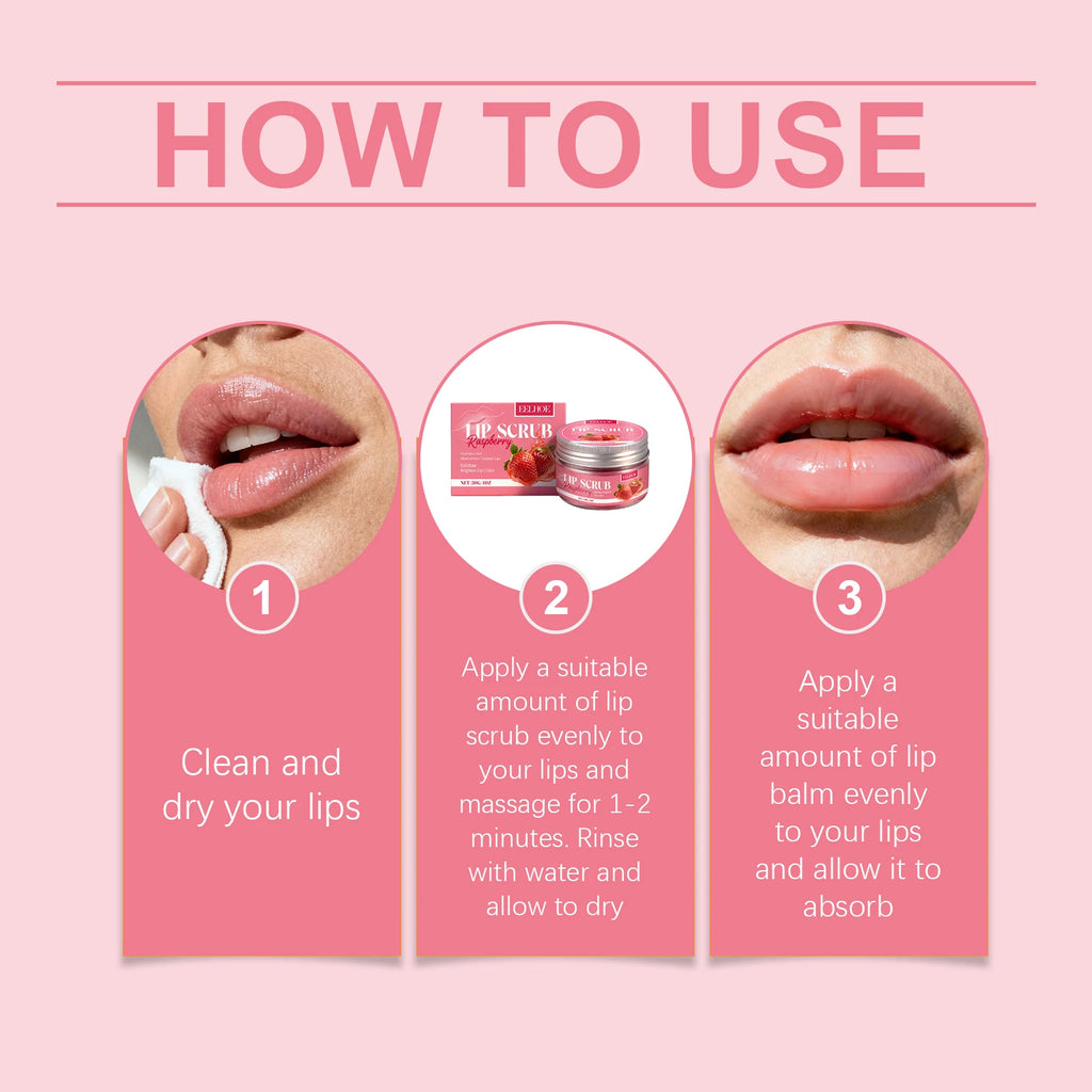 Meloria - Exfoliante labial de fresa