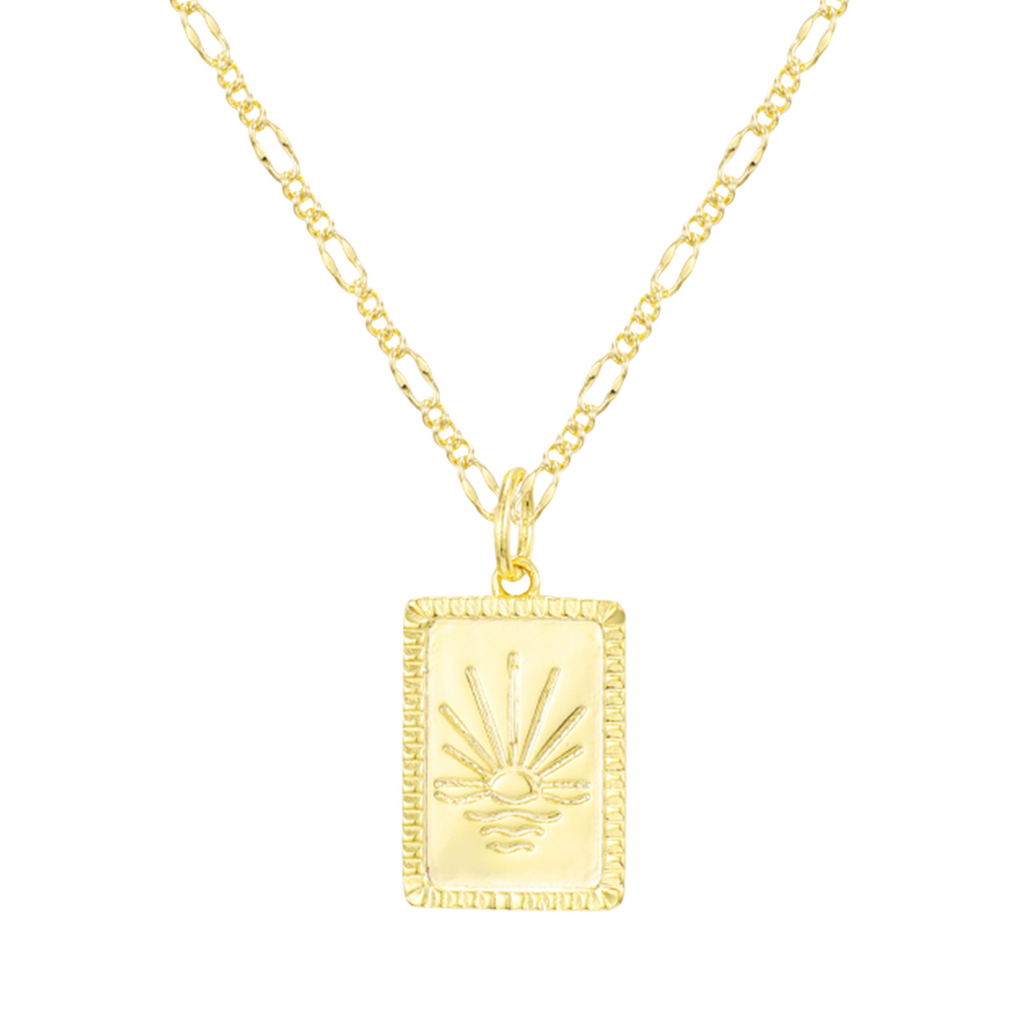 Collar con colgante Sol Radiante