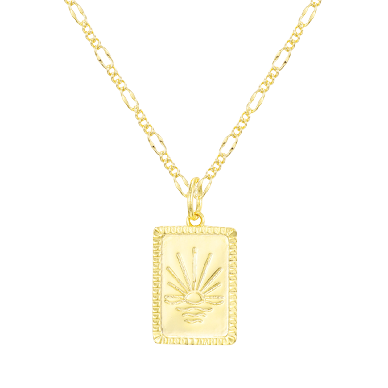 Collar con colgante Sol Radiante