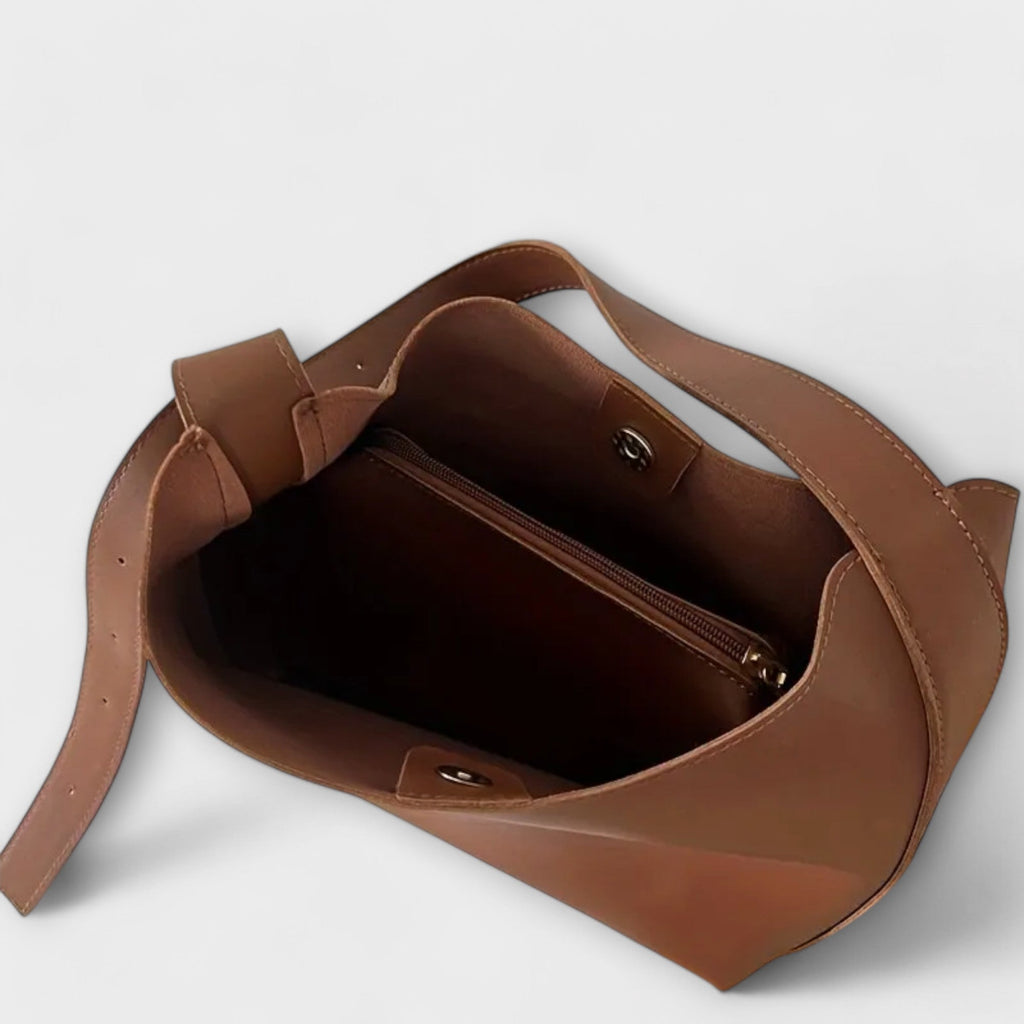 Olivia – Elegante bolso de hombro de cuero