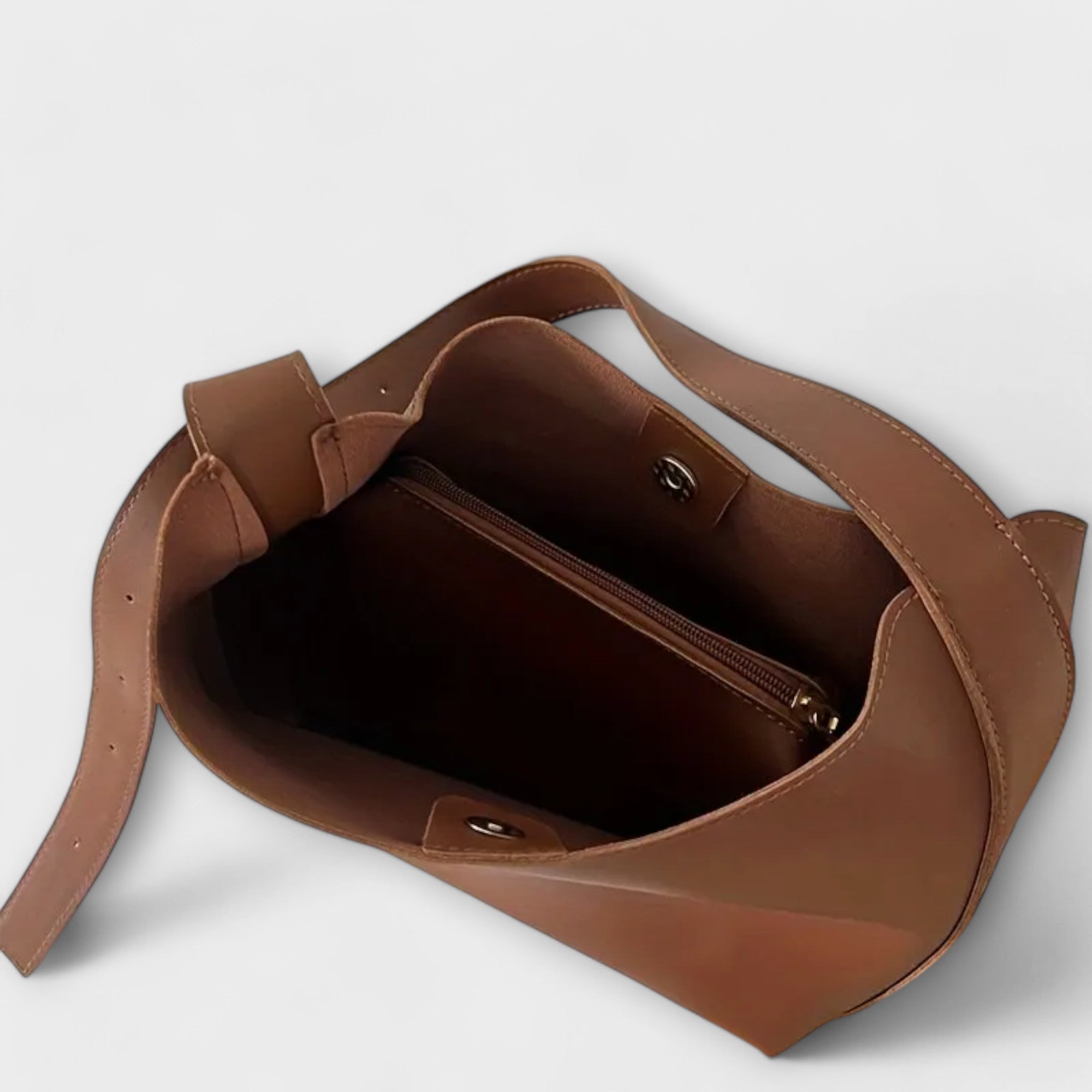 Olivia – Elegante bolso de hombro de cuero