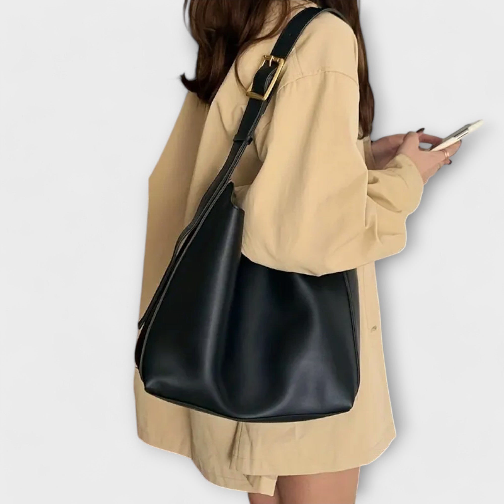 Olivia – Elegante bolso de hombro de cuero
