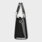 Olivia - Bolso con patrón de cocodrilo brillante