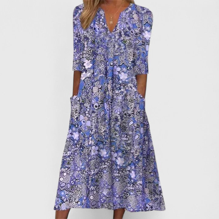 Nora | Vestido de verano elegante con cobertura para el vientre
