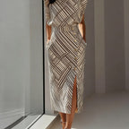 Amailia | Vestido midi con abertura lateral