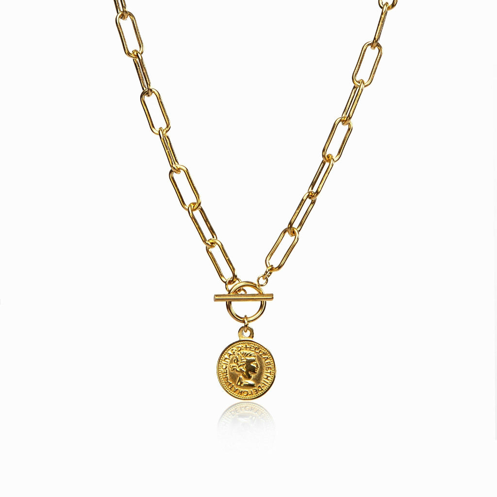 Collar de oro de 10 peniques