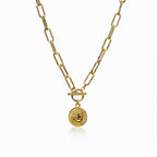 Collar de oro de 10 peniques