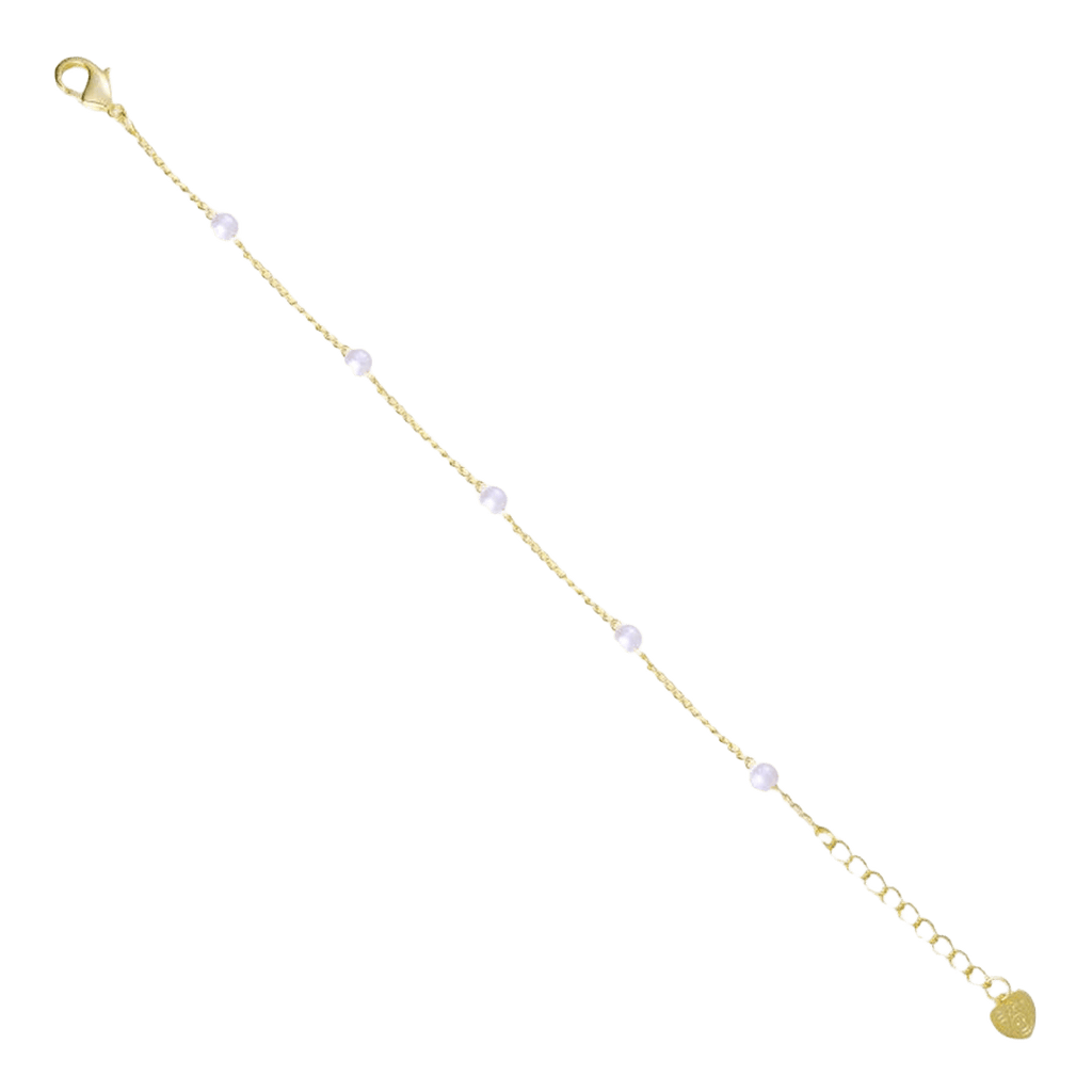 Pulsera Corazón Dorado