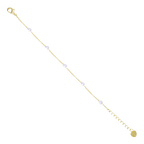 Pulsera Corazón Dorado