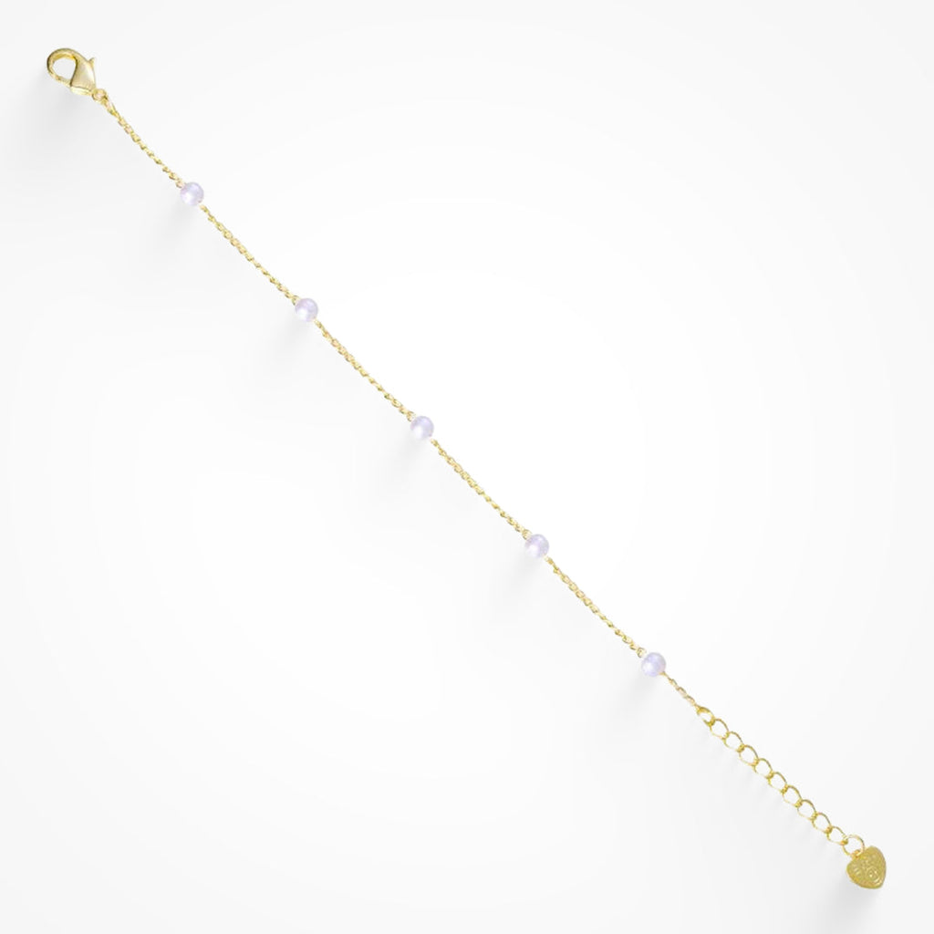 Pulsera Corazón Dorado