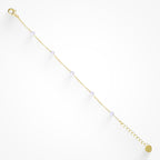 Pulsera Corazón Dorado