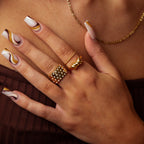 Anillo de cuerda retorcida