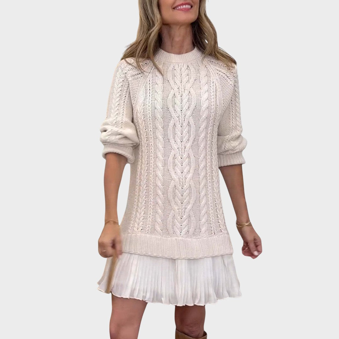 VALERIA™ | VESTIDO DE PUNTO EN TELA